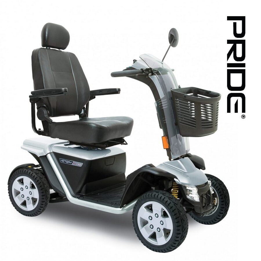PRIDE Victory XL140S elektriskais mobilitātes skūteris / 20 km/h / 4 riteņi