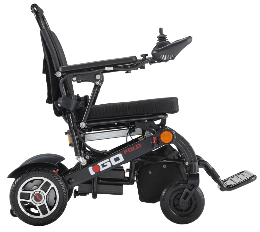 PRIDE i-Go® Fold electric wheelchair / 8.5 km/h / 27.8 km