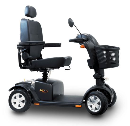 PRIDE Colt Sport elektriskais mobilitātes skūteris | 12.9 km/h | Pneimatiskās riepas