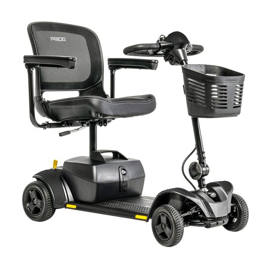 PRIDE Go Go® Elite Traveller 2 Electric Mobility Scooter | 6.8 km/h | 18Ah | Red/Blue