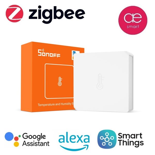 SONOFF SNZB-02 Zigbee temperatūras un mitruma sensors