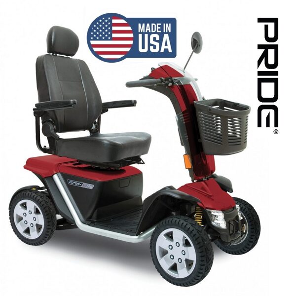 PRIDE Victory XL140 elektriskais mobilitātes skūteris / 15 km/h / 4 riteņi